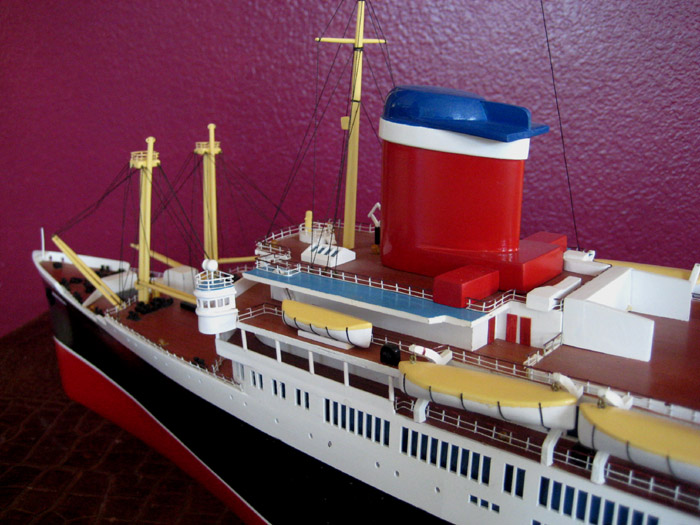 Ss America Model One Of The Greatest Ocean Liners